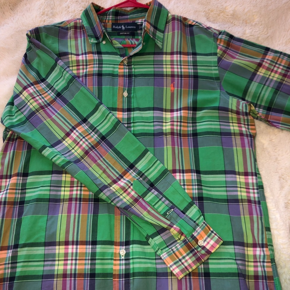 Polo Ralph Lauren plaid dress shirt